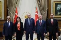 Cumhurbaşkanı Erdoğan DEM Parti Heyetini Kabul Etti