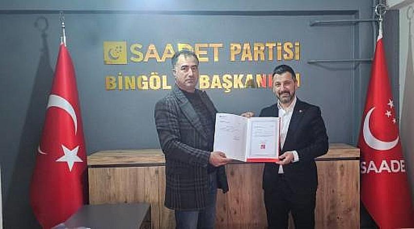 Saadet Genç İlçe Başkanı Turhan Oldu